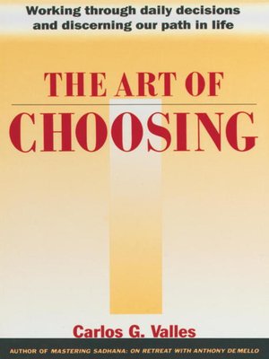 cover image of The Art of Choosing